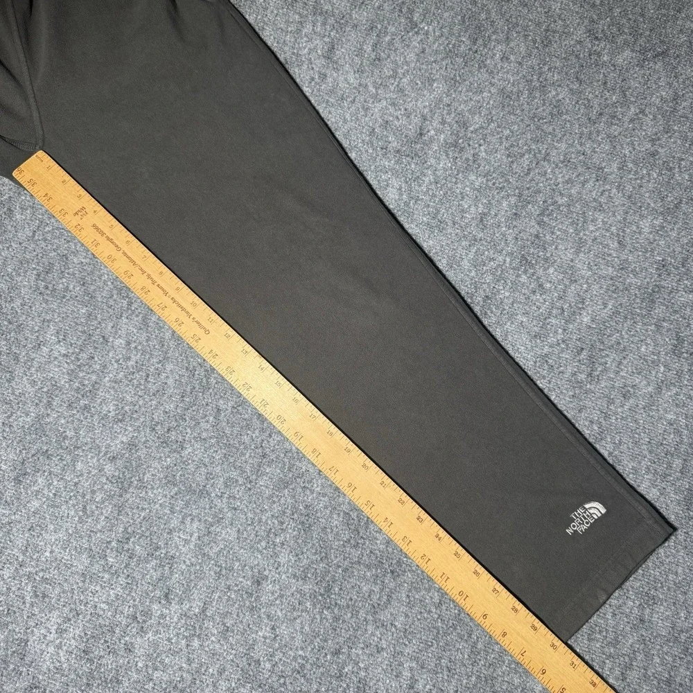The North Face TKA 100 Fleece Pants Grey Size Men Medium Fit 30x30 Warm Cozy